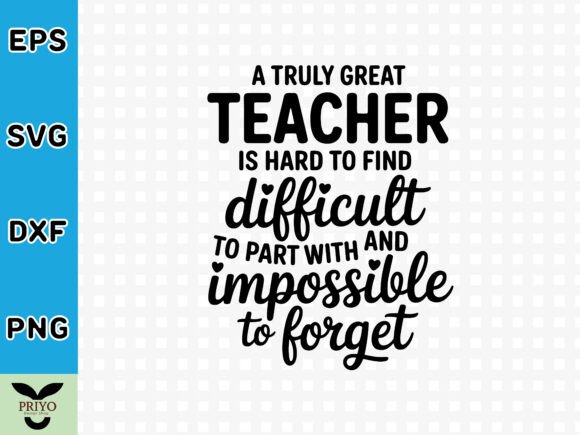 A Truly Great Teacher is Hard to Find