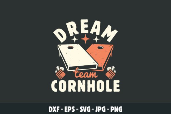 Dream Team Cornhole T-shirt Design -V02