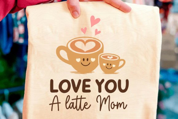 Funny Mother’s Day Love You a Latte Mom