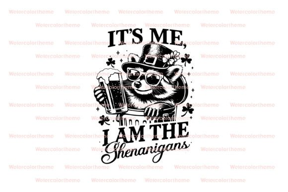 Raccoon Shenanigans Cut File