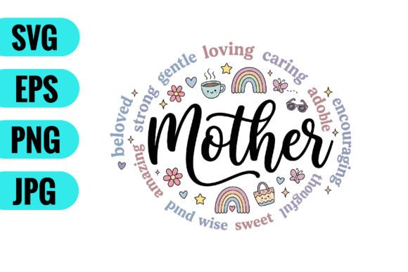 Retro Mothers Day Clipart
