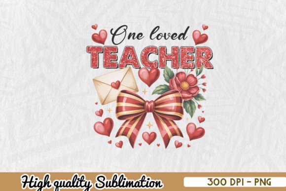 Teacher Valentine Loved Teacher PNG