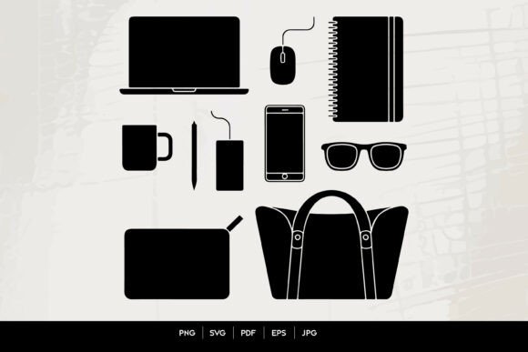 Work Essentials Silhouette Set